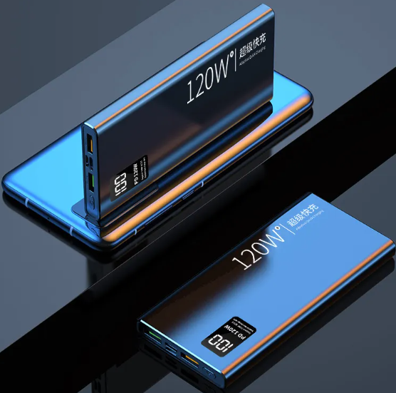 High-Capacity Portable Power Bank with Dual Fast Charging & Digital Display (50,000mAh, Multi-Port)